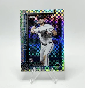 2025 Topps Chrome - Connor Norby X-Fractor #199 Rookie RC Miami Marlins - Bild 1 von 2