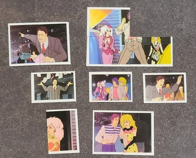 Lote 11ct 1986 Jem and the Holograms Álbum Pegatinas Hasbro Italia Diamante De Colección Años 80 Foto 1 de 2