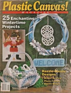 25 bezaubernde Winterzeitprojekte - PLASTIC CANVAS MAGAZIN - Nov Dec 1990 -  - Bild 1 von 2