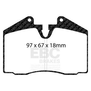 EBC Brakes DP4612R Yellowstuff Street And Track Brake Pads - Picture 1 of 2