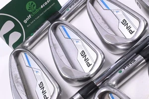 Ping i-Series E1 Irons / 3-PW / Green Dot / Regular Flex Ping CFS Distance - Picture 1 of 7