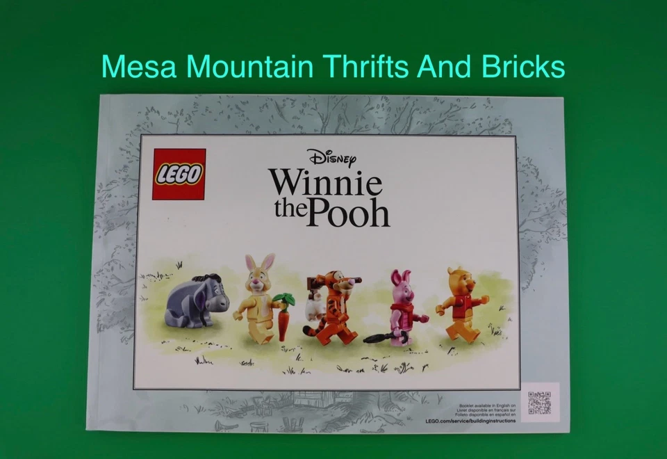 LEGO® Ideas 21326 Winnie The Pooh Instruction Manual Only! - Image 1 of 2