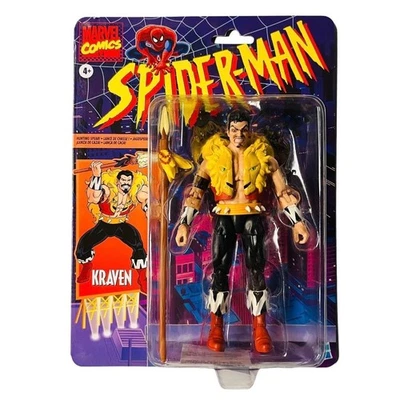 Figura Marvel Spider-Man Colección Retro Kraven el Cazador 6" NUEVO SELLADO RÁPIDO Foto 1 de 4