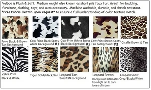 Lumbar or Travel Pillow Cover Animal Print (10 SIZES) - Picture 1 of 6