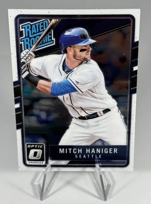 2017 Panini Donruss Optic - Rated Rookies Mitch Haniger #64 (RC) - Image 1 of 2