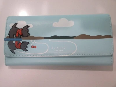 Solapa grande con estampado de reflejo de pez lago perro escocés Radley London en gran forma Foto 1 de 4