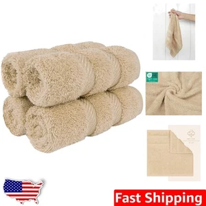 OEKO-TEX zertifizierte Luxus Waschlappen - 4-teiliges Set, 600 GSM, perfekt für Gesicht - Bild 1 von 11