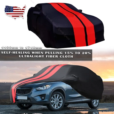 For Mazda 5 6 Wagon Indoor Red Line Dustproof Stain Stretch Full Car Cover - Изображение 1 из 4