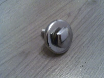 KAWASAKI TOP YOKE BOLT & WASHER. TRIPLE CHROME. M8x33. SUZUKI - Image 1 of 4