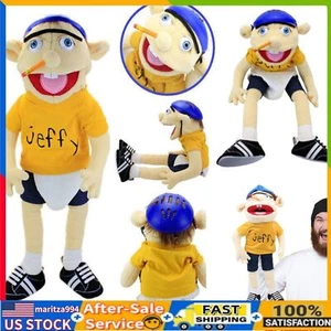 60cm Jeffy Hat Hand Puppet Jeffy Plush Cosplay Toy Game Stuffed Doll Xmas Toy - Picture 1 of 10