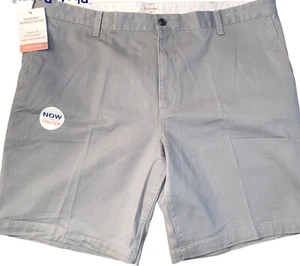 Dockers NWT SHORTS Perfect Classic Fit Flat Front - Gray - Sz 42 - 9.5" Inseam - Bild 1 von 3