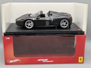 Modellini auto 1:18 Hot Wheels Ferrari 458 Speciale nero opaco in confezione originale - Foto 1 di 12