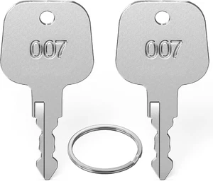 2 Chiavi TSA 007, TSA007, Chiavi Multifunzione per Bagagli, Master Key per TSA00 - Foto 1 di 12