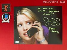 Jenny McCarthy autographed signed 11x14 photo Scream Sarah Darling Beckett COA
