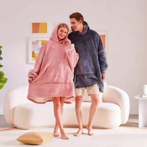 Sweater kuschelpullover Hoodie Damen Oversize Sweatshirt Decke hoodie - Bild 1 von 7