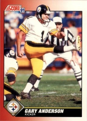 1991 Score NFL Gary Anderson #121 - Image 1 of 2