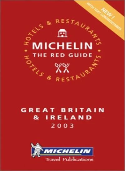 Michelin Red Guide 2003: Great Britain and Ireland (Michelin Red - Image 1 of 1