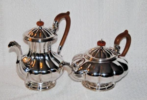 Stunning Vintage, Birks Regency Plate, Silver Plate Tea & Coffee Pot Set - Picture 1 of 13