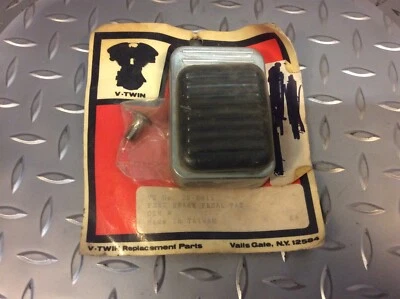 84-99 Harley Davidson Softail FXST V-Twin Manufacturing Pedal de Freno Pad 28-0911 Foto 1 de 4