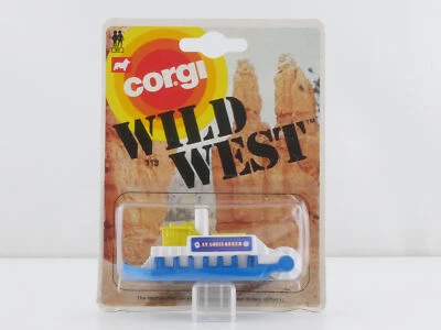 Corgi Toys 113 Wild West Paddle Steamer Ship St. Louis MOC OVP SG 1611-21-23 - Image 1 of 3