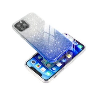 Handyhülle für Samsung Galaxy A52 5G Schutzcase Cover Bumper Schale Glitzer Blau - Zdjęcie 1 z 3