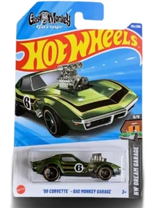 Hot Wheels 68 Corvette Gas Monkey Garage #134 Mainline 2025 Case F - Picture 1 of 2