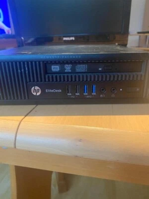 hp elitedesk 800 g1 usdt 320 GB Festplatte..2,9 Ghz i5.DVD RW Laufwerk.8  GB ram - Bild 1 von 3