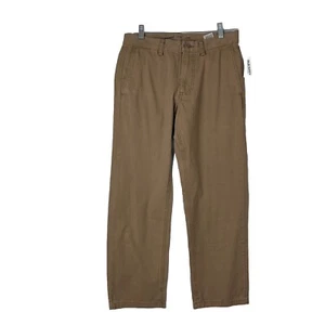 Old Navy Lived In Loose Chino Pants Men's Size 28x28 Tan Soft-Washed NWT - Imagen 1 de 10