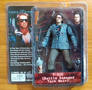 Reel Toys Neca The Terminator T-800 Battle Damaged Tech Noir ...RAR!!! - Foto 1 di 7
