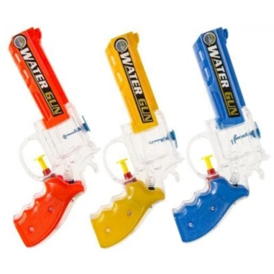 K. A. 3x Wasserpistole Wasser-Pistole Spritzpistole Spritz-Kanone Water Gun 16 cm