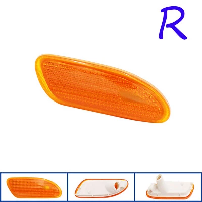 Luz de señalización lateral derecha del pasajero delantero para Mercedes-Benz W203 C230 C280 Foto 1 de 4
