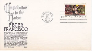 C STEPHEN ANDERSON GÜTESIEGEL FDC ERSTTAGSBRIEF - 1975 MITWIRKENDER PETER FRANCISCO - Bild 1 von 1