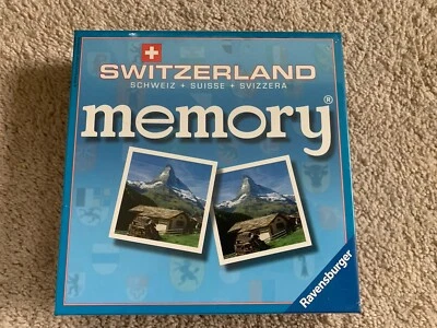 Ravensburger Memory Game Switzerland NEW 72 Cards, Age 4+ - Image 1 of 4