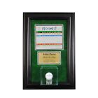 Wall Mounted Hole In One Golf Display Frame Made in USA Free Shipping
