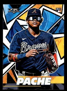 2021 Topps Fire #83 Cristian Pache RC - Picture 1 of 2