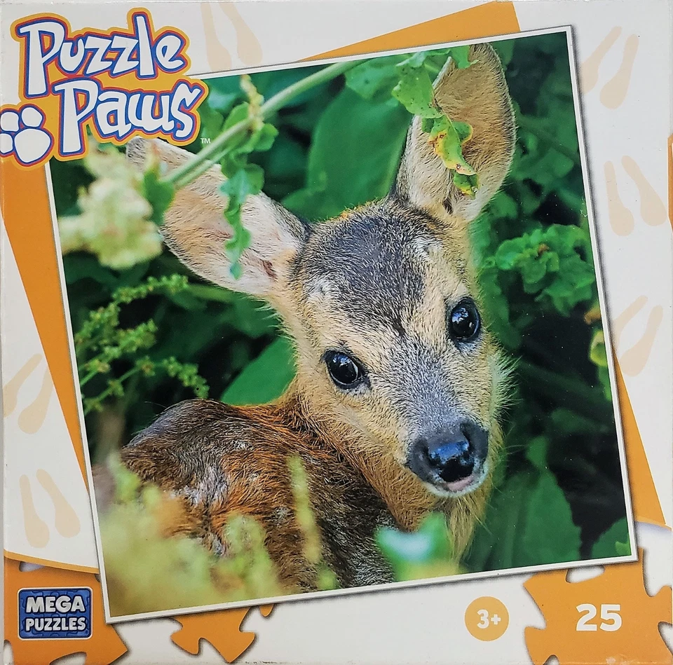 Mega Brands #51011ABN Puzzle Paws Baby Deer Fawn 25 Piece - Image 1 of 1