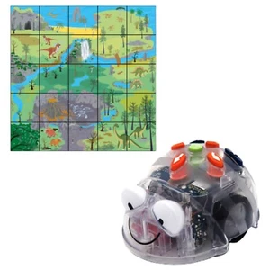 Robot Blue-Bot con Alfombrilla de Juego de Dinosaurios, Juguete de Codificación STEM Robótica para Niños Edad 3+ - Imagen 1 de 6