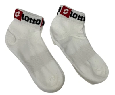Lotto Team Sport 2 pares de calcetines tobilleros blancos para niños y niñas talla 6-8 Foto 1 de 2