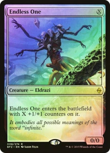 MTG FOIL Endless One - Battle for Zendikar #8 - Picture 1 of 1