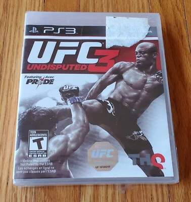 Videojuego UFC Undisputed 3 Sony PlayStation 3 PS3 2012 - MUY RARO SELLADO NUEVO Foto 1 de 4