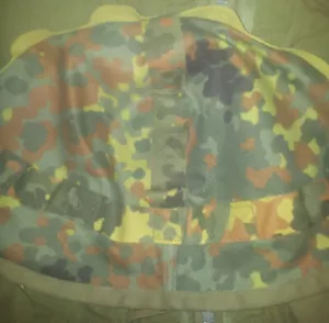 Bundeswehr flecktarn Helmüberzug Stahlhelm G 51-54 - Bild 1 von 2