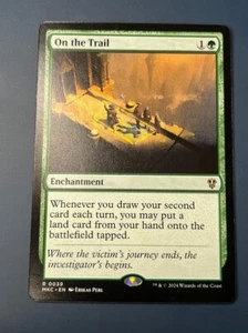 1x ON THE TRAIL - Commadner - MTG - Magic the Gathering - Picture 1 of 1