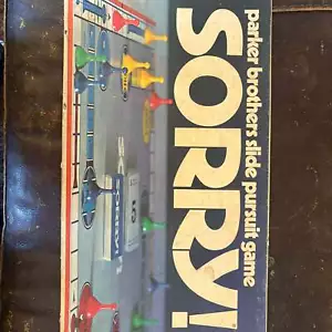Parker Brothers Sorry! Slide Pursuit Game - Picture 1 of 3