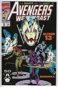 AVENGERS WEST COAST #66 (1985) ~ NEAR MINT- 9.2 - Picture 1 of 2