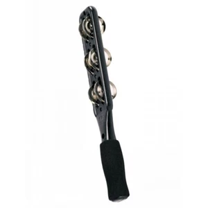MEINL JG1BK Jingle Stick ❘ Abrazaderas de acero ❘ Negro - Imagen 1 de 1