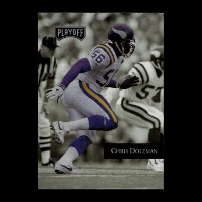 Chris Doleman 1992 Playoff Minnesota Vikings #26 R323A 41 - Image 1 of 2