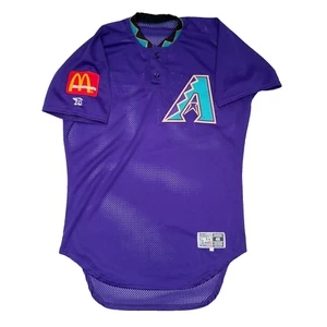 Vintage Arizona Diamondbacks Pullover Batting Baseball AIS Jersey Size 46 Long - Picture 1 of 14