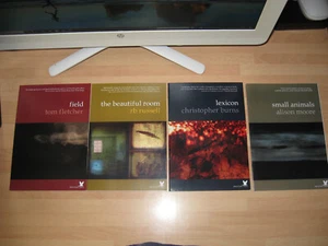 Nightjar Press 4 Signed Numbered chapbooks Tom Fletcher Alison Moore RB Russell - Picture 1 of 13