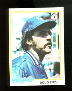 1978 Topps #183 Doug Bird Kansas City Royals - Picture 1 of 2