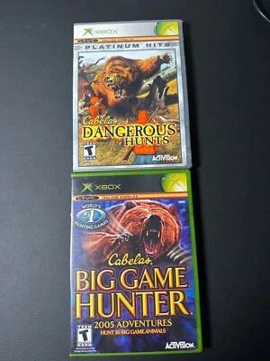 Cabela's Dangerous Hunts & Big Game Hunter 2005 Adventures Microsoft Xbox - Image 1 of 3
